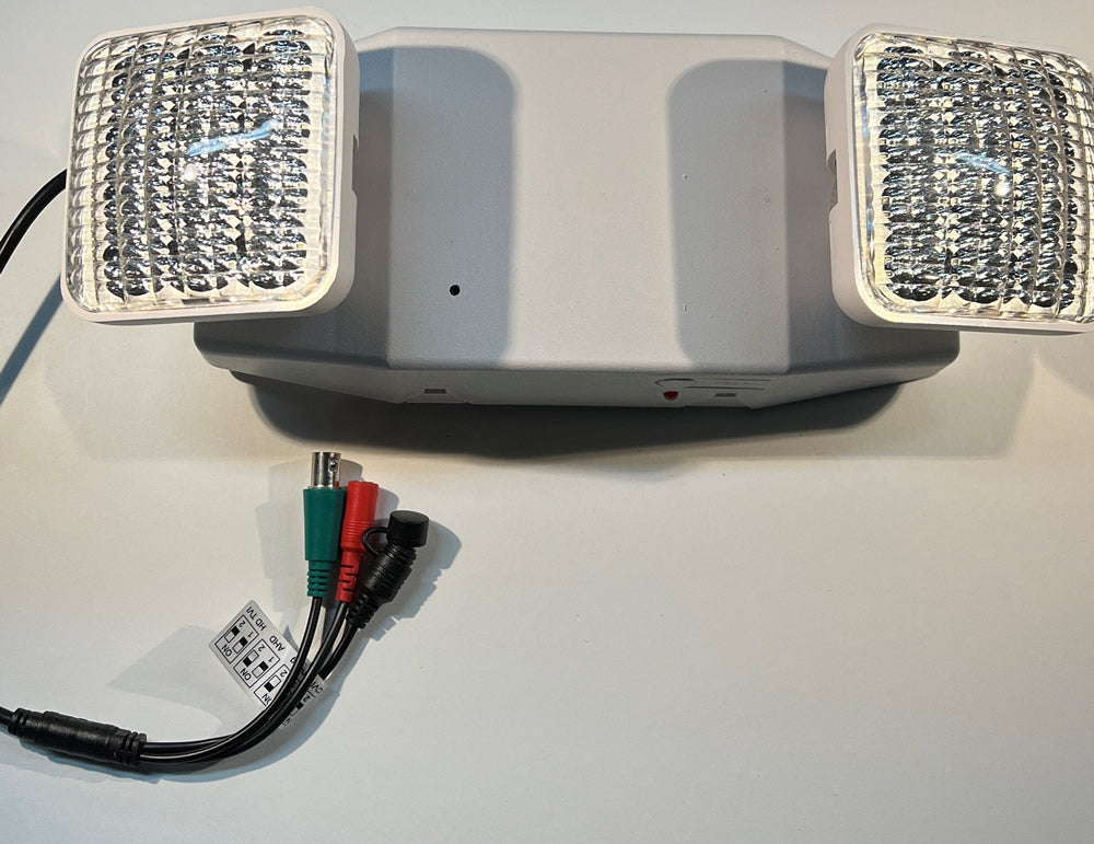 Emergency Light Hidden Camera HD 1080p Marbil Enterprises Inc