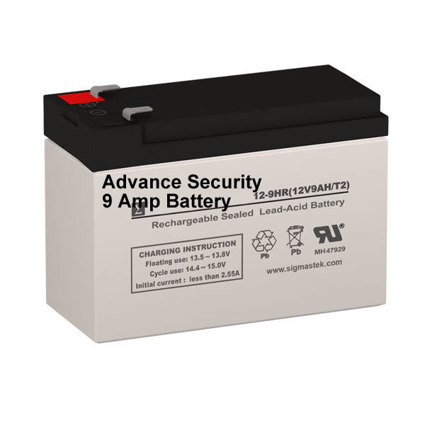 9 and 22 Amp 12 Volt Rechargeable Battery