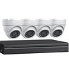 4 MEGAPIXEL 4 CHANNEL DVR WITH 4 CAMERAS