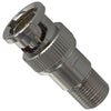 Female F  to BNC Male F to BNC Connector