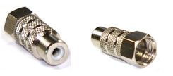 F to RCA Connector