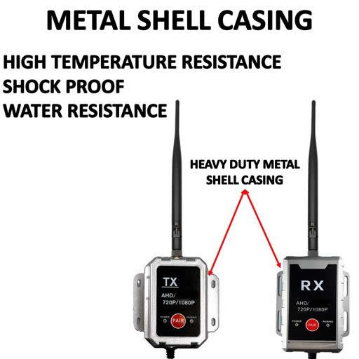 AHD High Definition Wireless Transmitter and Receiver