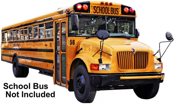Complete 1 or 2 Camera Analog School Bus Package